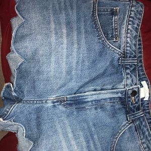 Jean shorts